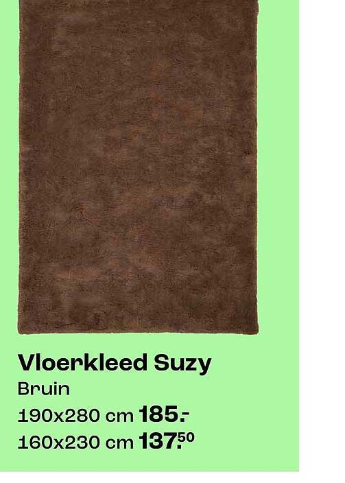 Vloerkleed Suzy Bruin