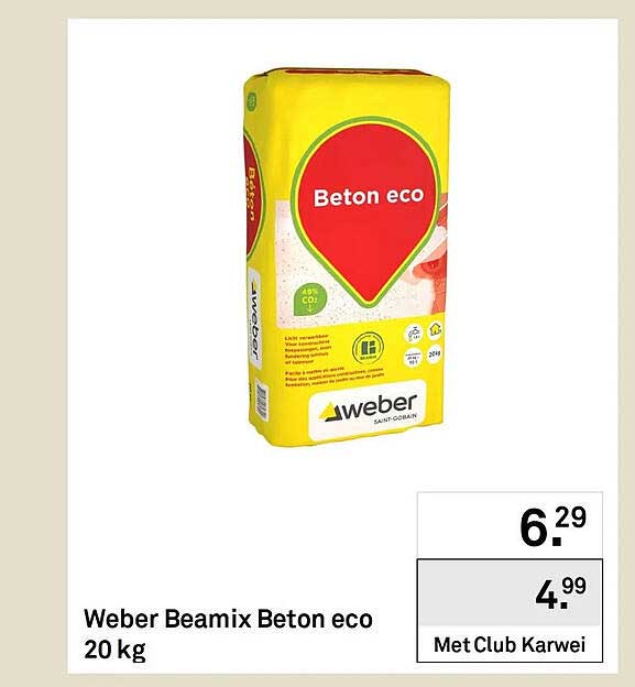 Weber Beamix Beton eco 20 kg