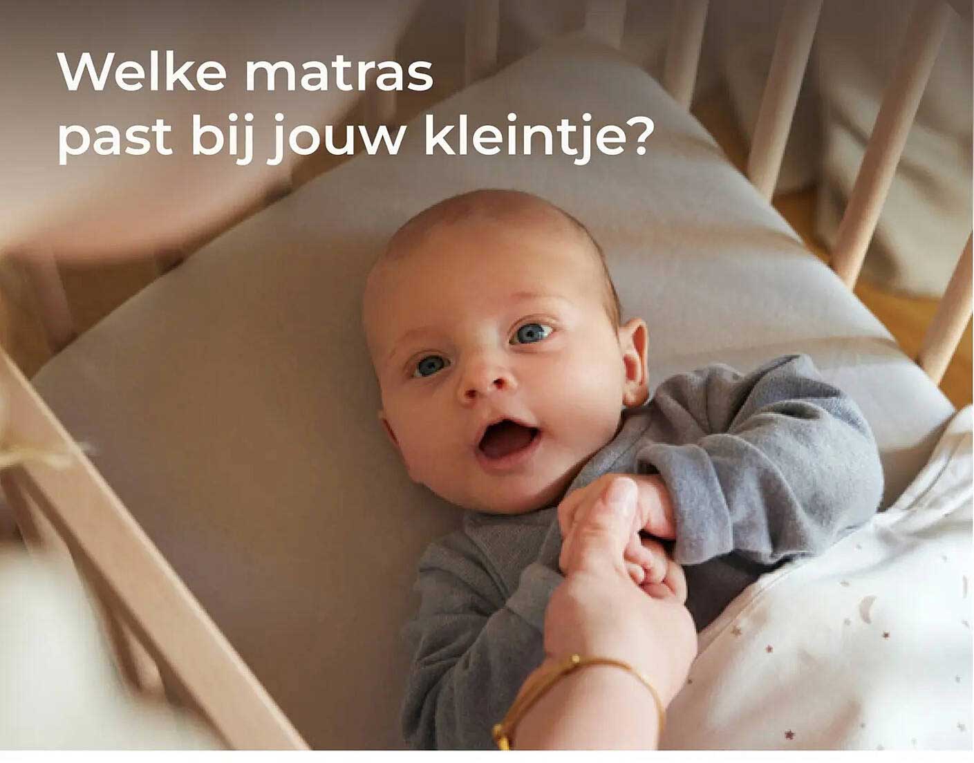 Welke matras past bij jouw kleintje?