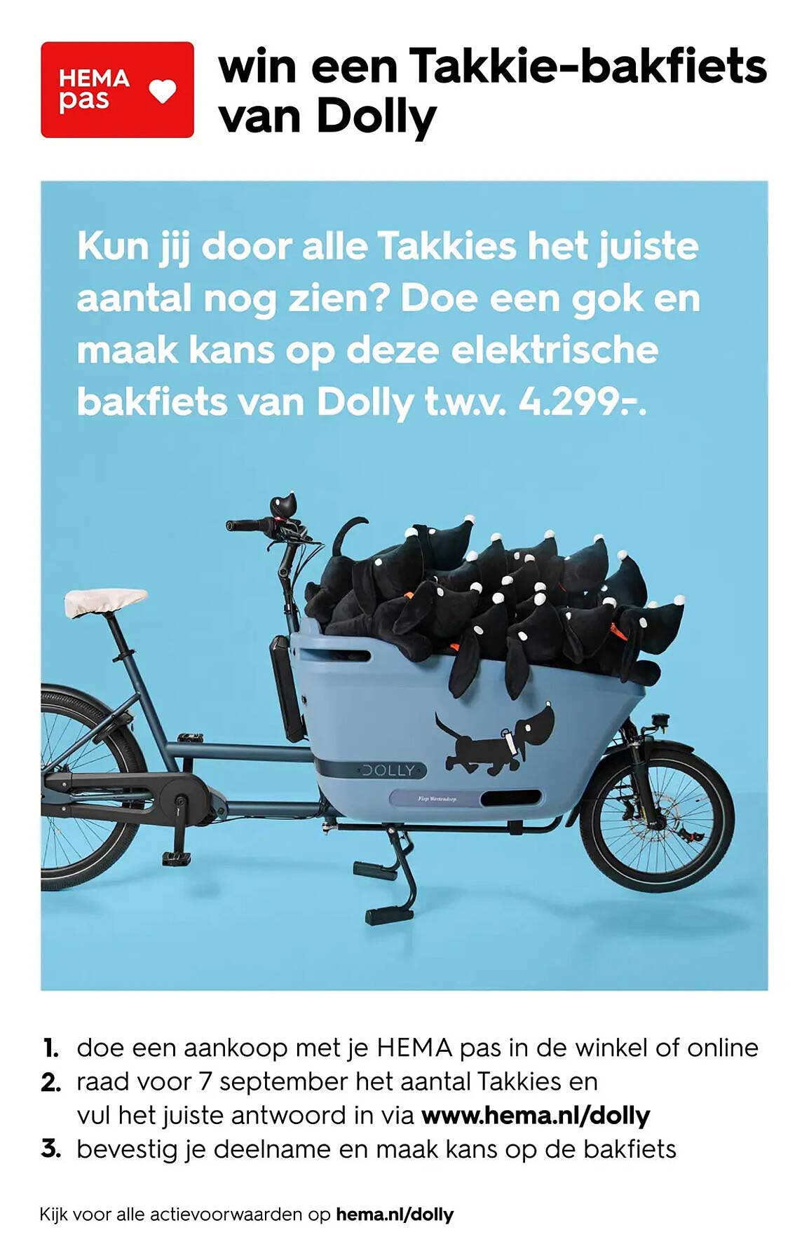 win een Takkie-bakfiets van Dolly