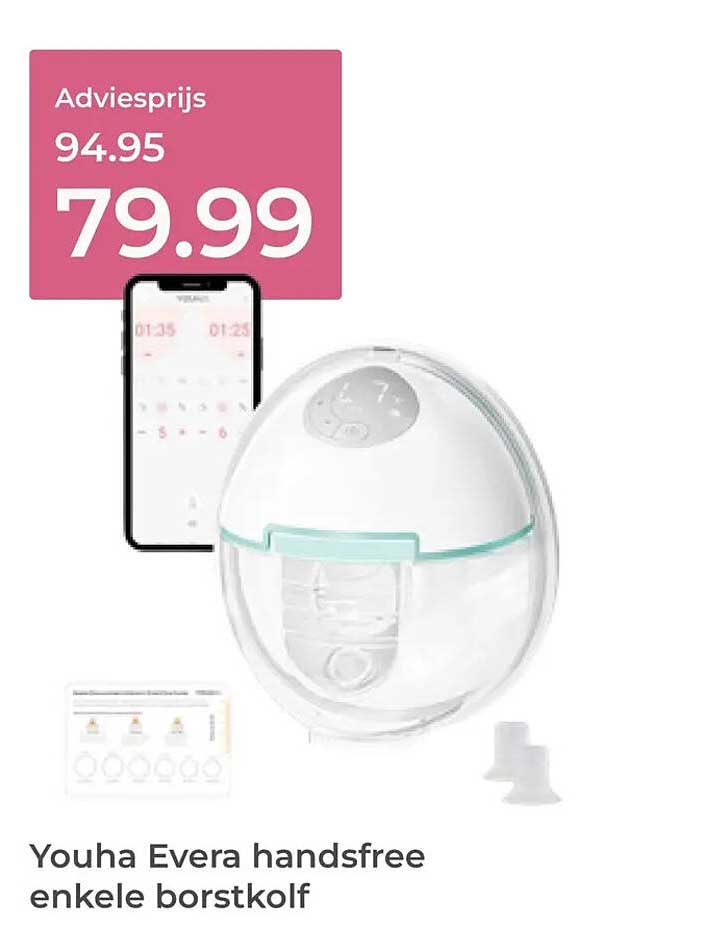 Youha Evera handsfree enkele borstkolf