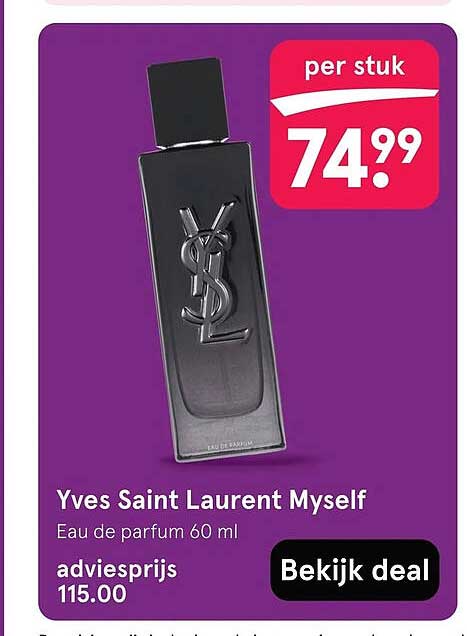 Yves Saint Laurent Myself Eau de parfum 60 ml