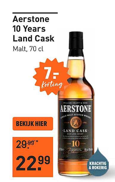 Aerstone 10 Years Land Cask