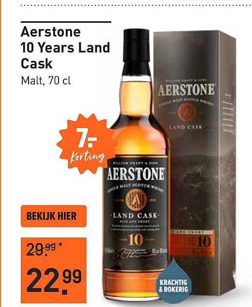 Aerstone 10 Years Land Cask