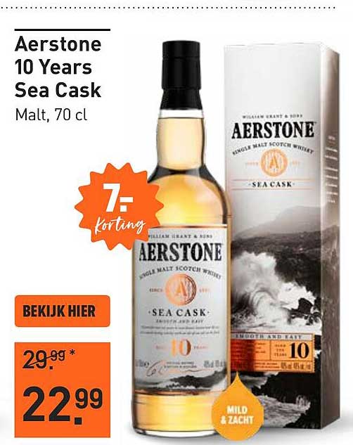 Aerstone 10 Years Sea Cask