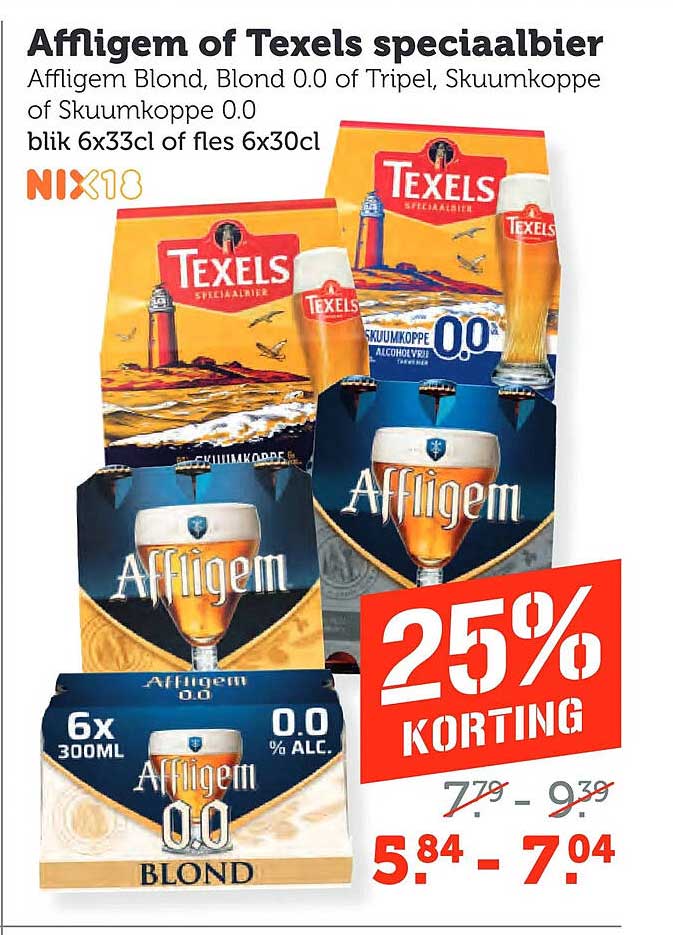 Affligem of Texels speciaalbier