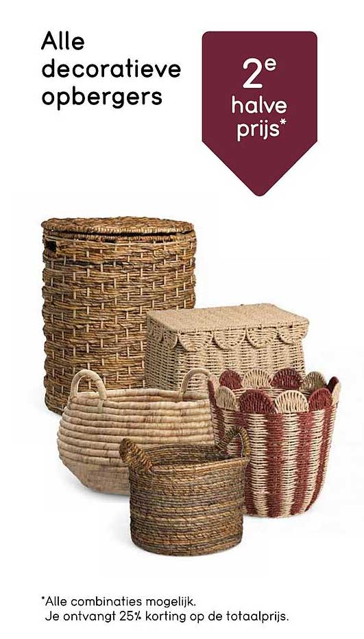 Alle decoratieve opbergers