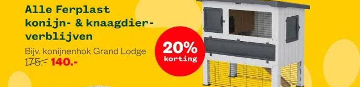 Alle Ferplast konijn- & knaagdier-verblijven
