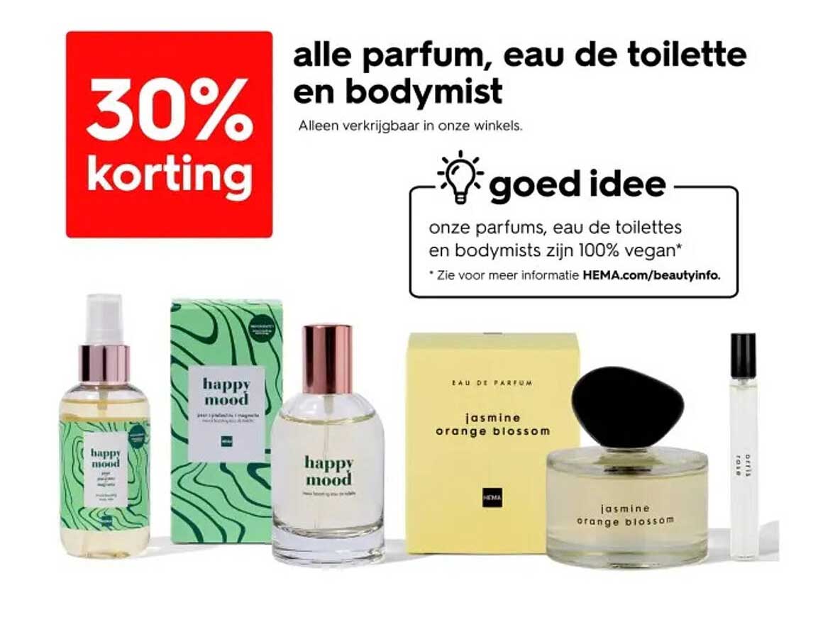 alle parfum, eau de toilette en bodymist