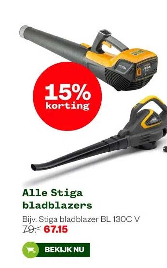 Alle Stiga bladblazers