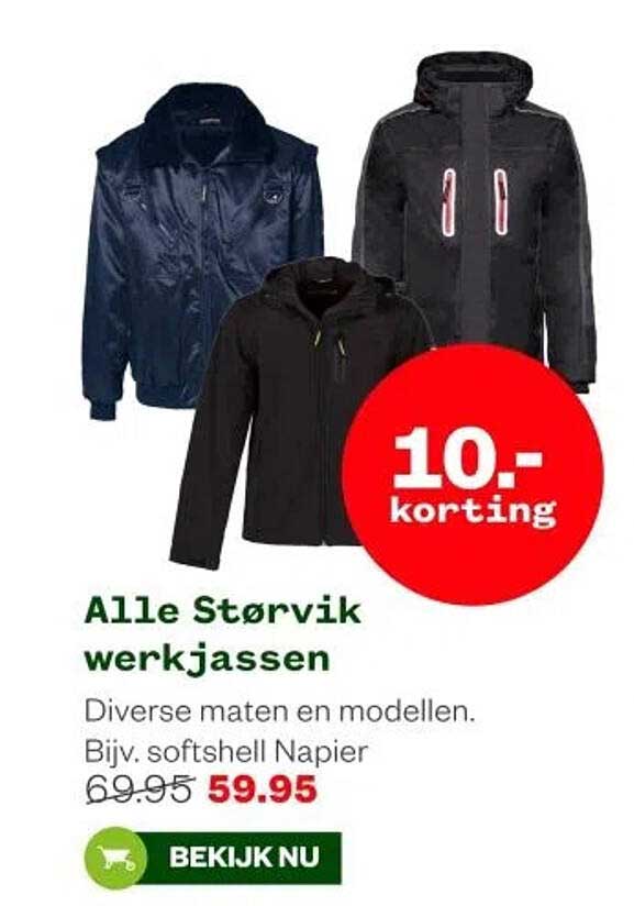 Alle Størvik werkjassen