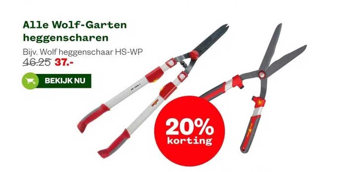 Alle Wolf-Garten heggenscharen
