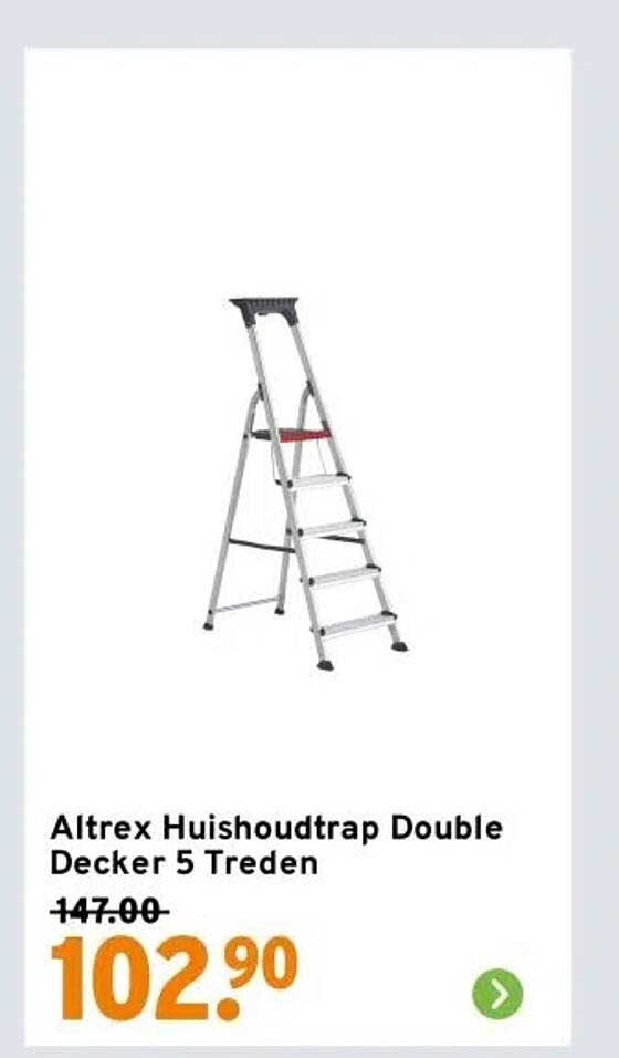 Altrex Huishoudtrap Double Decker 5 Treden