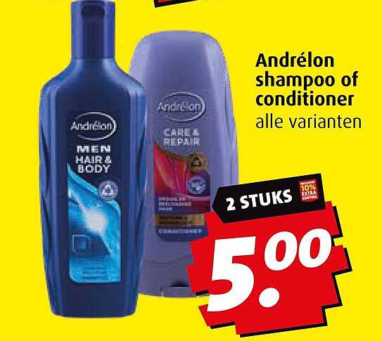 Andrélon shampoo of conditioner alle varianten