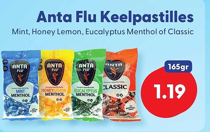 Anta Flu Keelpastilles