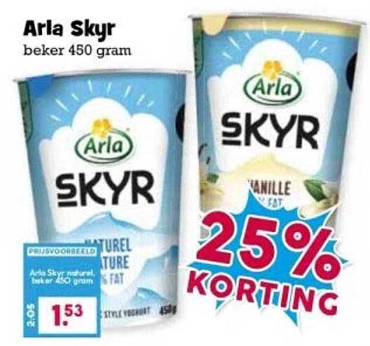 Arla Skyr beker 450 gram