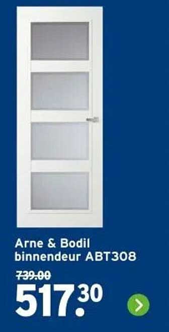 Arne & Bodil binnendeur ABT308