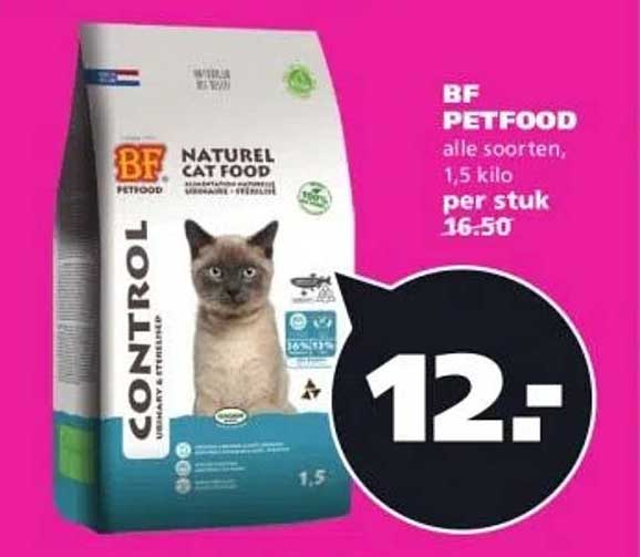 BF PETFOOD alle soorten, 1,5 kilo per stuk