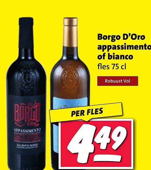 Borgo D’Oro appassimento of bianco fles 75 cl