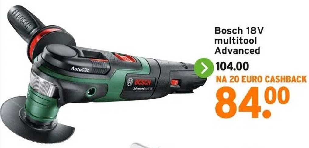 Bosch 18V multitool Advanced