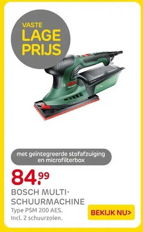 BOSCH MULTI-SCHUURMACHINE