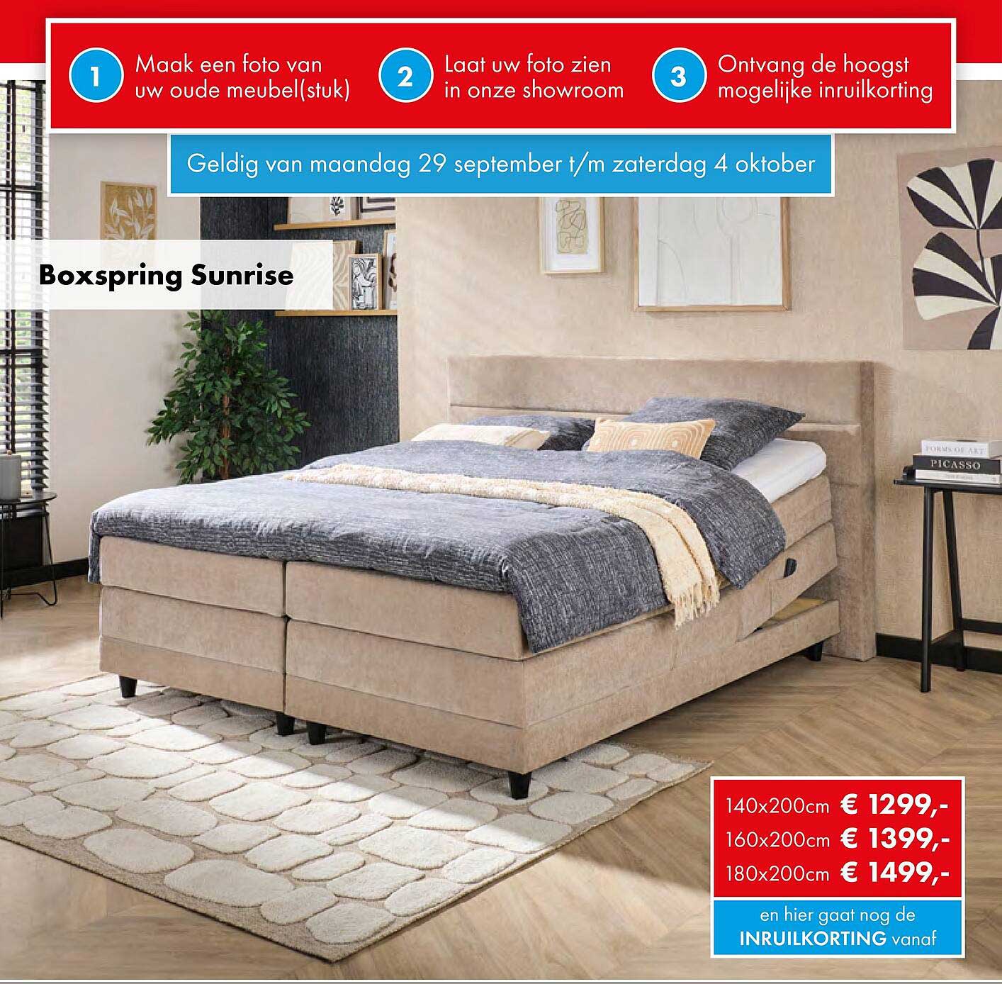 Boxspring Sunrise