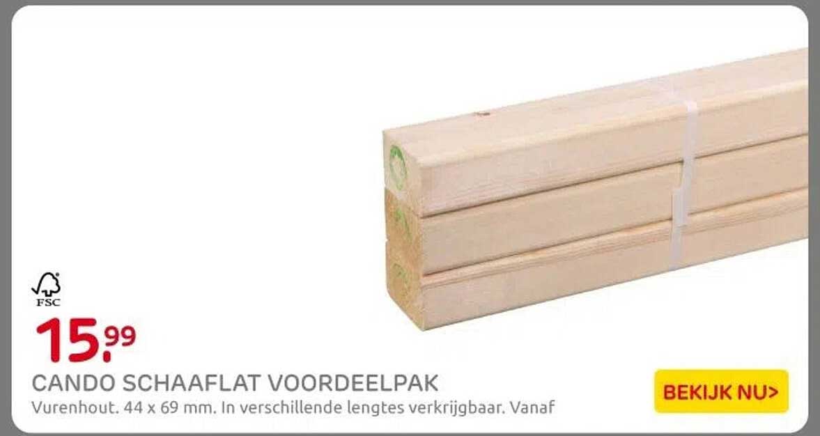 CANDO SCHAAFLAT VOORDEELPAK