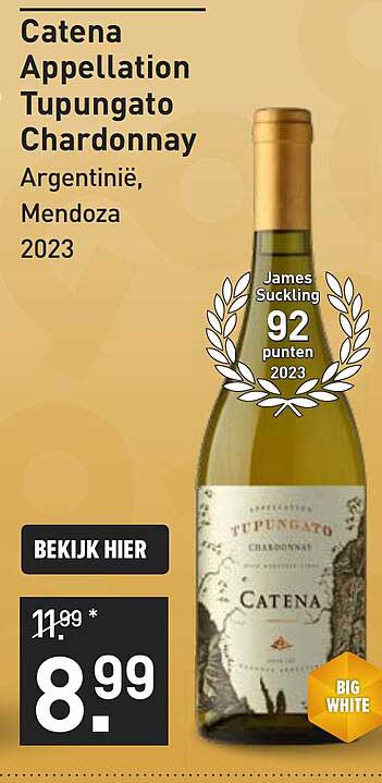 Catena Appellation Tupungato Chardonnay