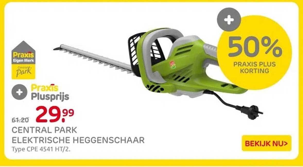 CENTRAL PARK ELEKTRISCHE HEGGENSCHAAR Type CPE 4541 HT/2