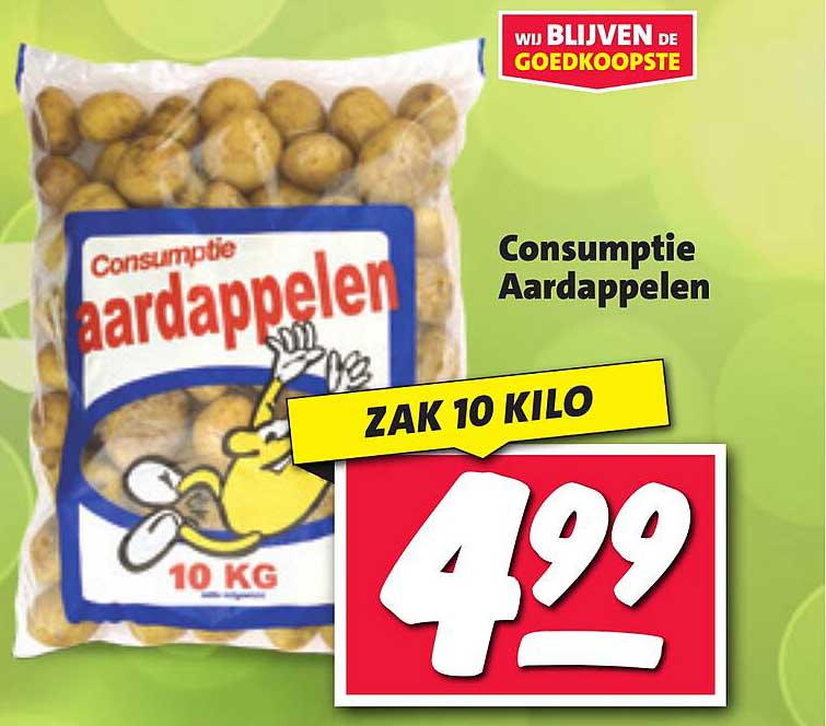Consumptie Aardappelen