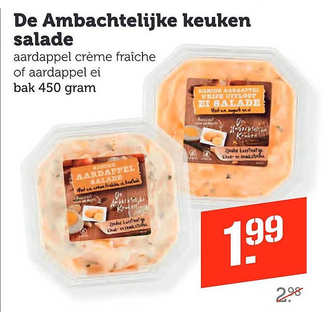 De Ambachtelijke keuken salade