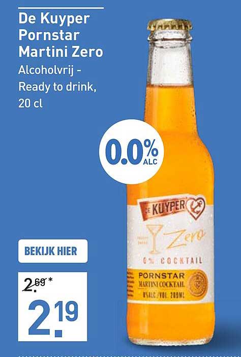 De Kuyper Pornstar Martini Zero