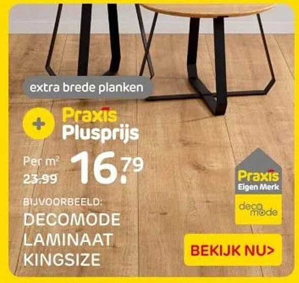 DECOMODE LAMINAAT KINGSIZE