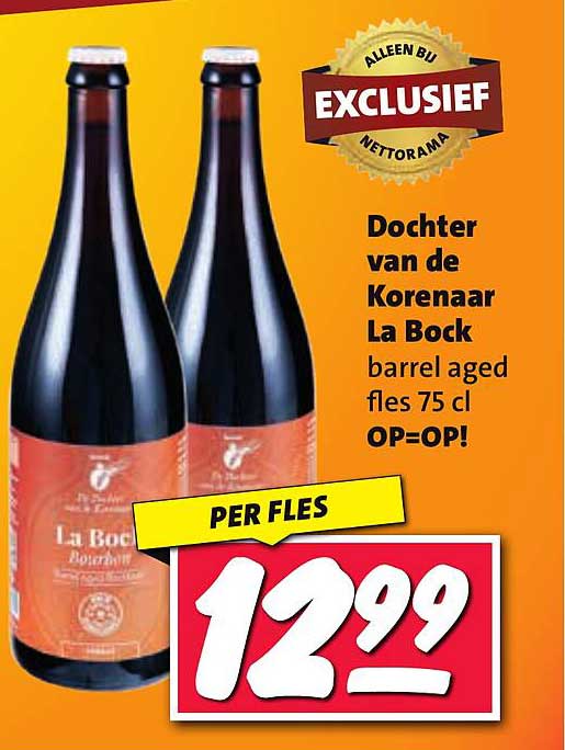 Dochters van de Korenaar La Bock barrel aged fles 75 cl