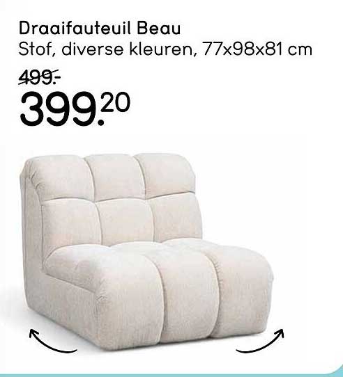 Draaifauteuil Beau
