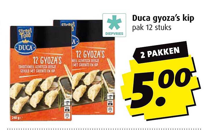 Duca gyoza's kip pak 12 stuks