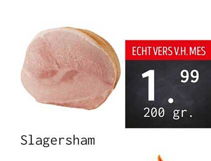 Echt Vers V.H. Mes Slagersham 200 gr