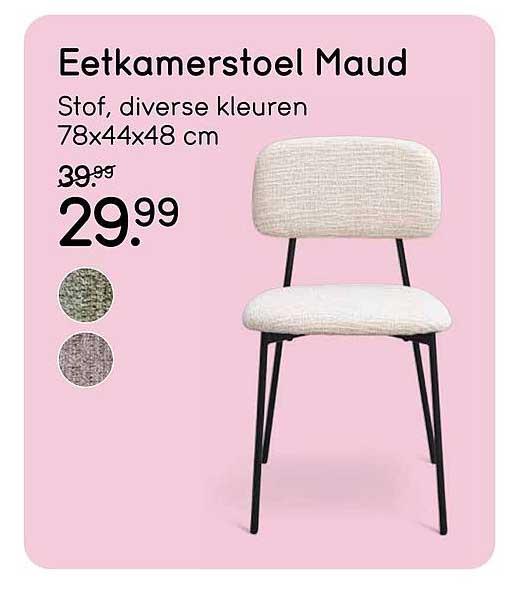 Eetkamerstoel Maud