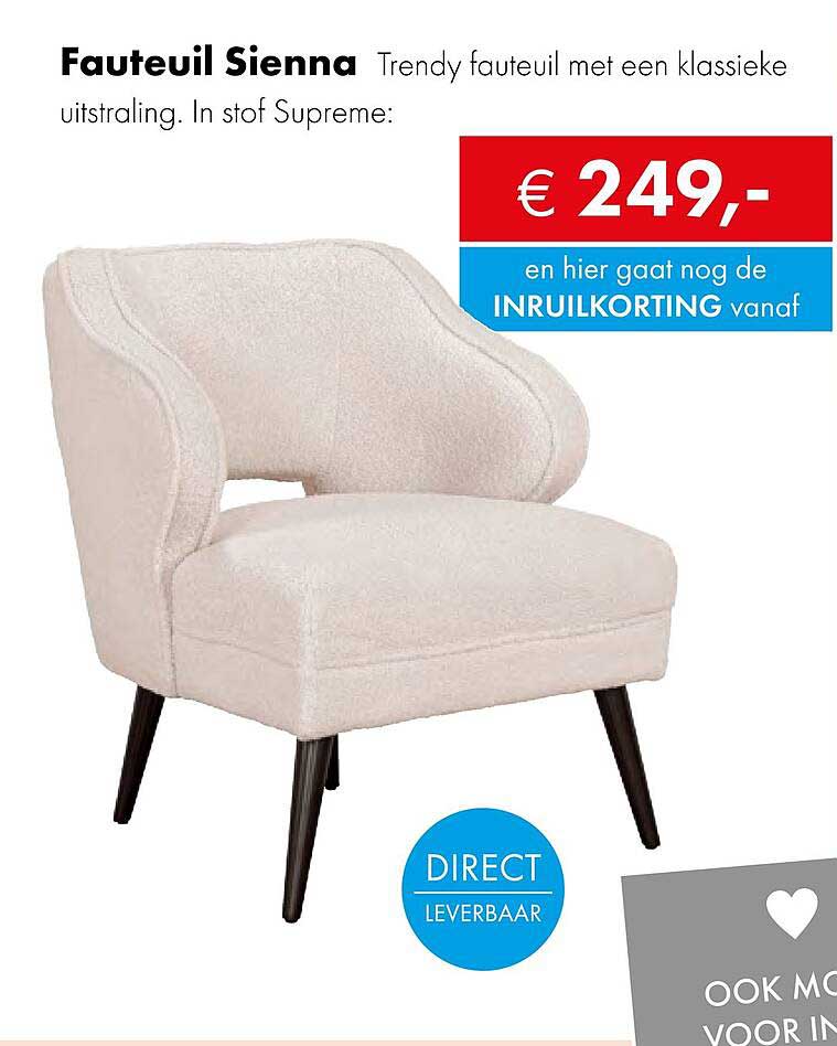 Fauteuil Sienna