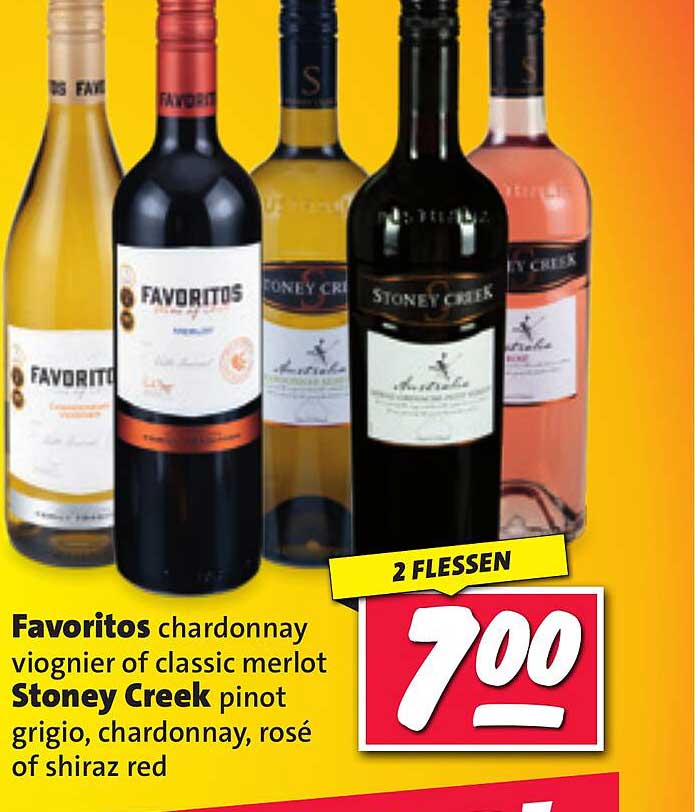Favoritos chardonnay viognier of classic merlot Stoney Creek pinot grigio, chardonnay, rosé of shiraz red