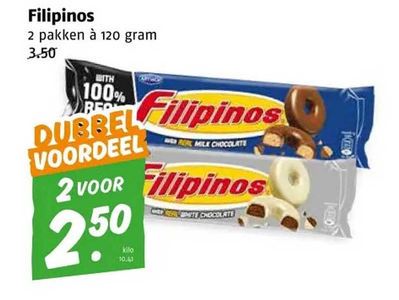 Filipinos 2 pakken à 120 gram