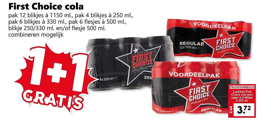 First Choice cola