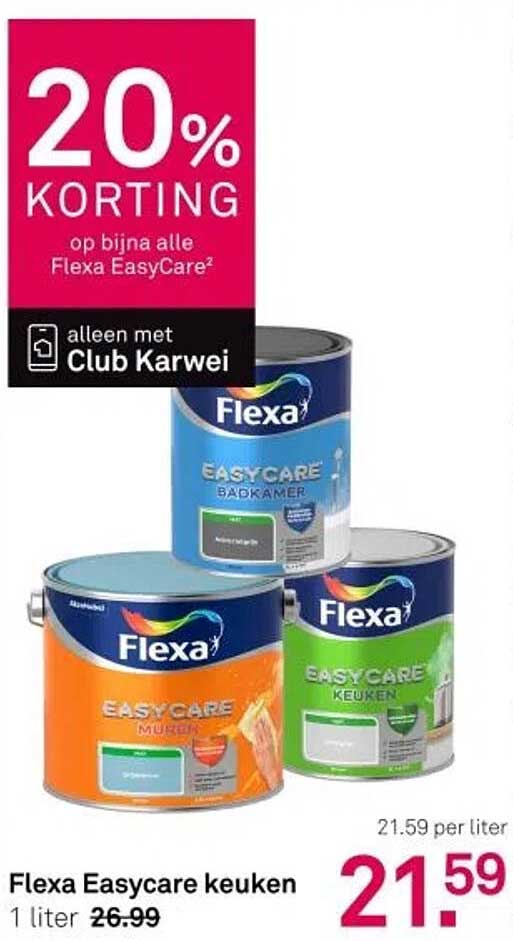Flexa Easycare keuken