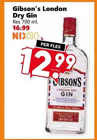 Gibson’s London Dry Gin