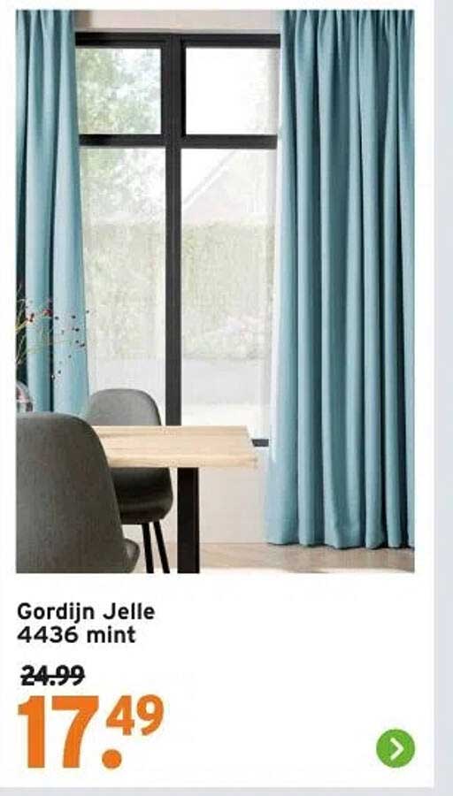 Gordijn Jelle 4436 mint