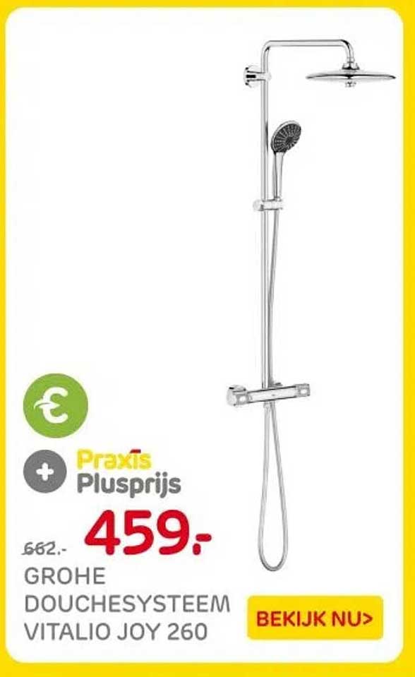GROHE DOUCHESYSTEEM VITALIO JOY 260