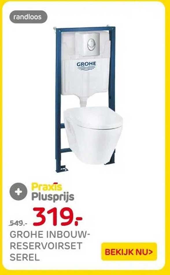 GROHE INBOUW-RESERVOIRSET SEREL