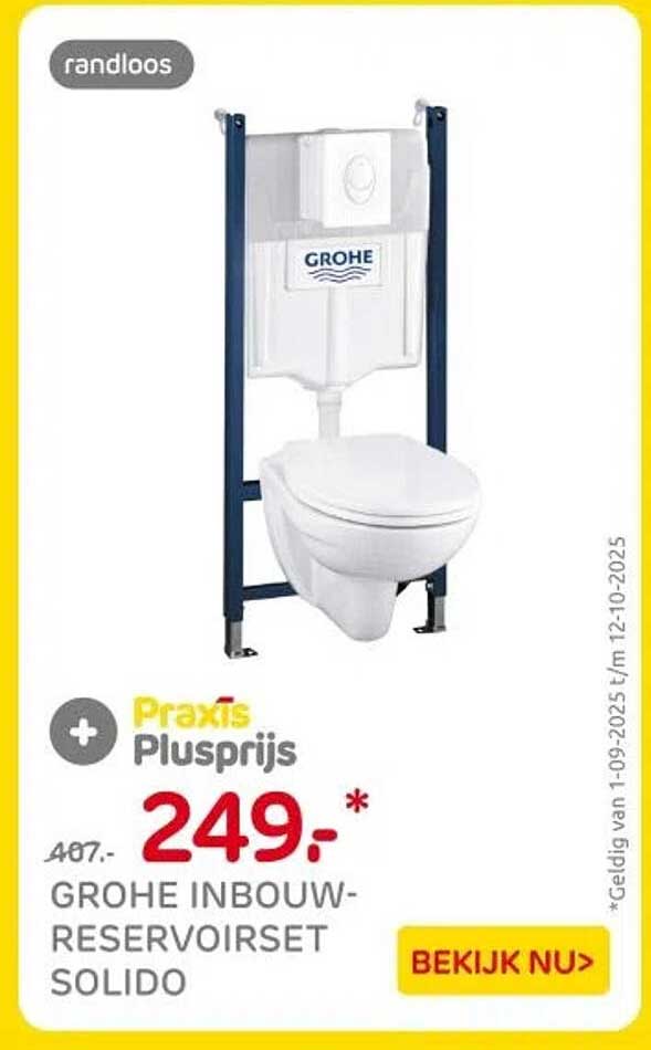 GROHE INBOUW-RESERVOIRSET SOLIDO
