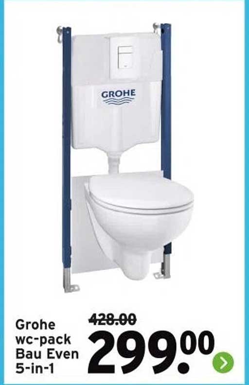 Grohe wc-pack Bau Even 5-in-1