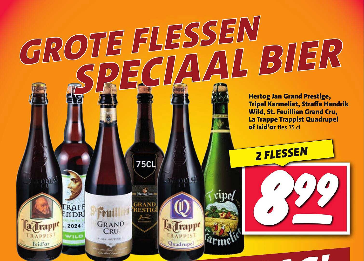GROTE FLESSEN SPECIAAL BIER